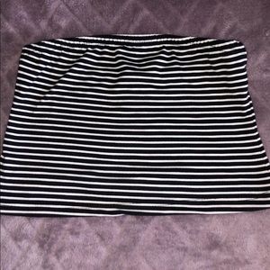 Black & White tube top